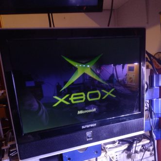 Después de reparar…probar…echando una partidita